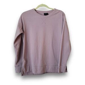 32 Degrees Heat Womens Comfort Soft‎ Pullover Sweatshirt SZ S Pink/Purple Fleece